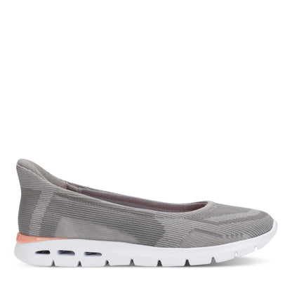 Easy Spirit Noemi SOEASY™ Slip On Ballet Flats - Light Grey
