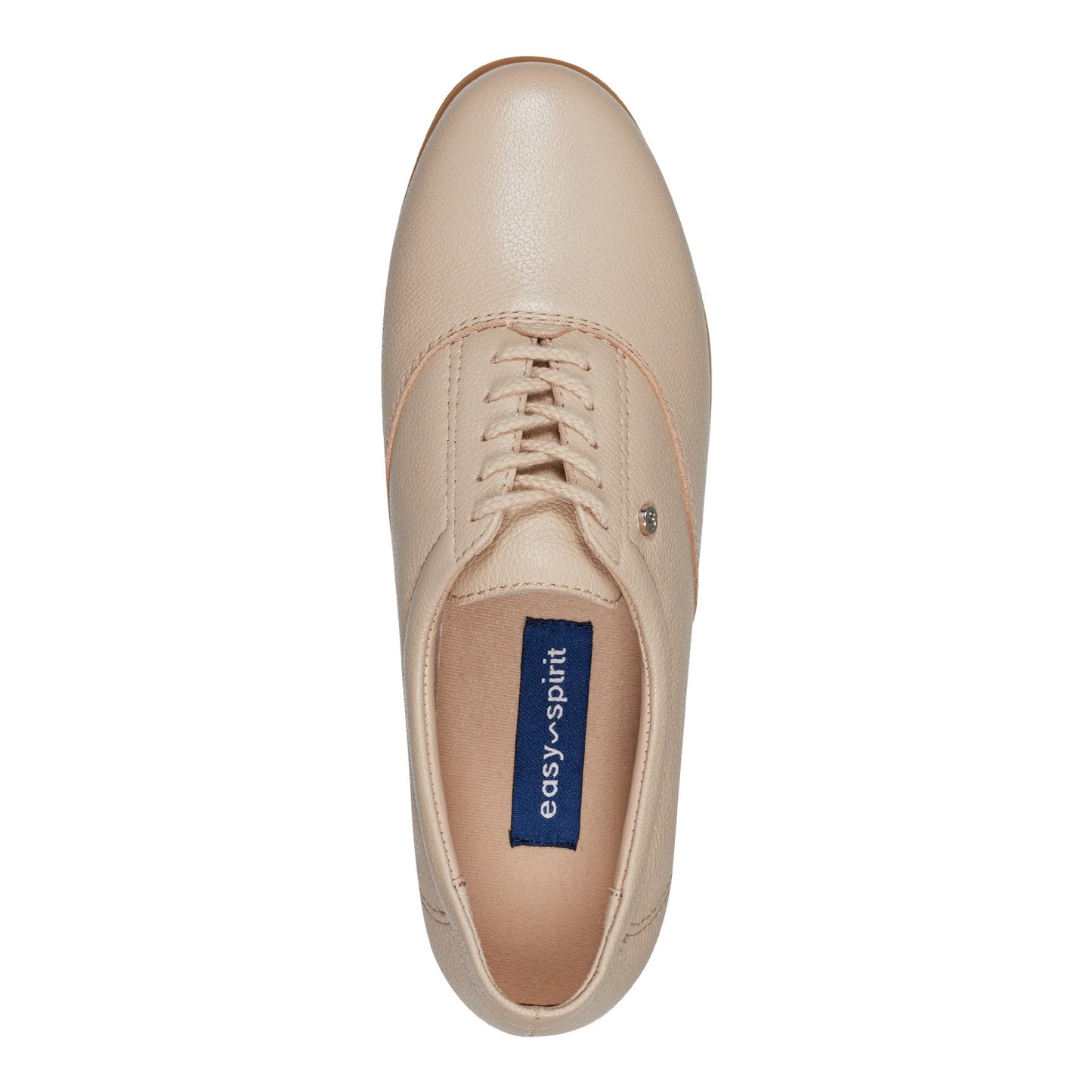 Easy Spirit Motion Leather Oxfords - Natural Leather