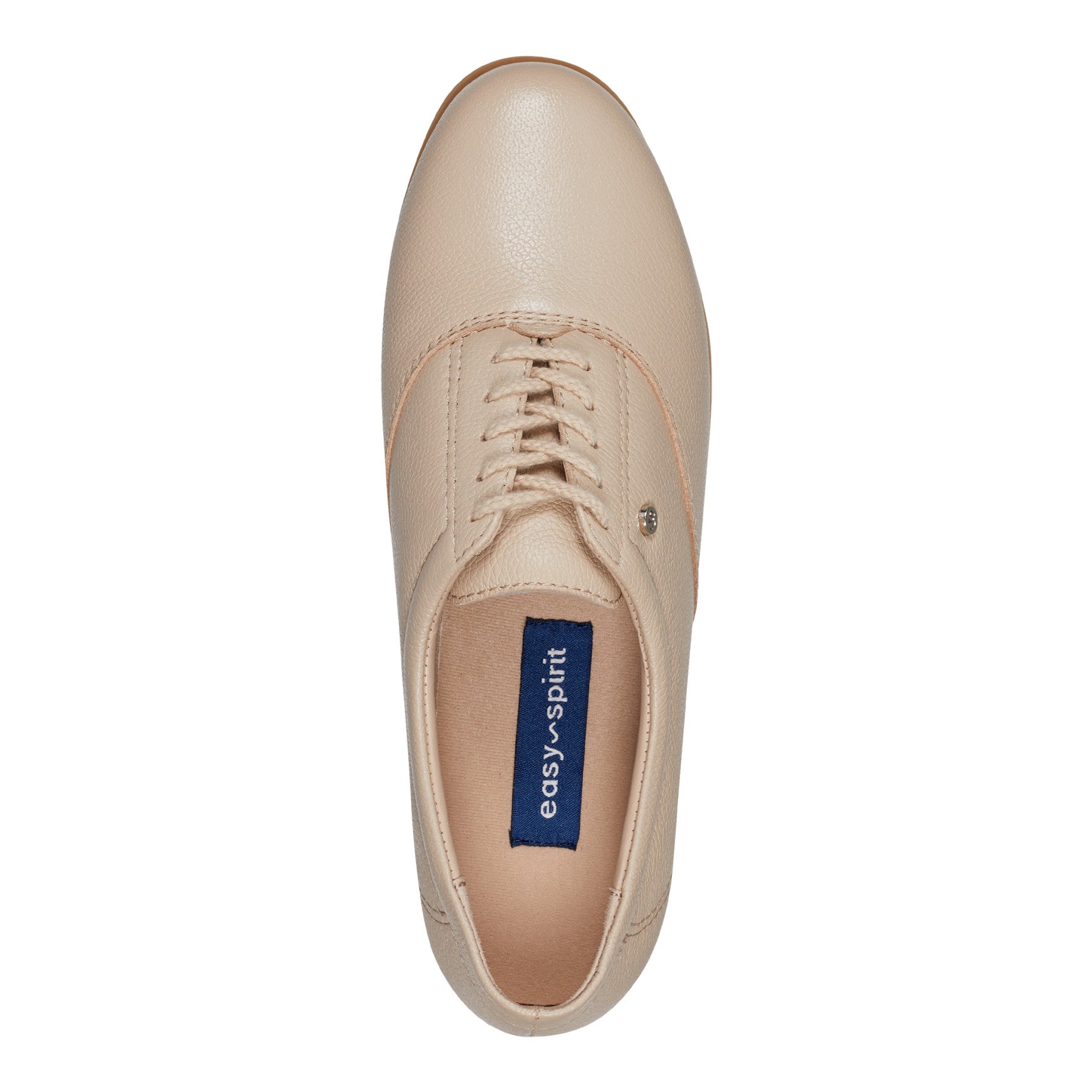 Easy Spirit Motion Leather Oxfords - Natural Leather