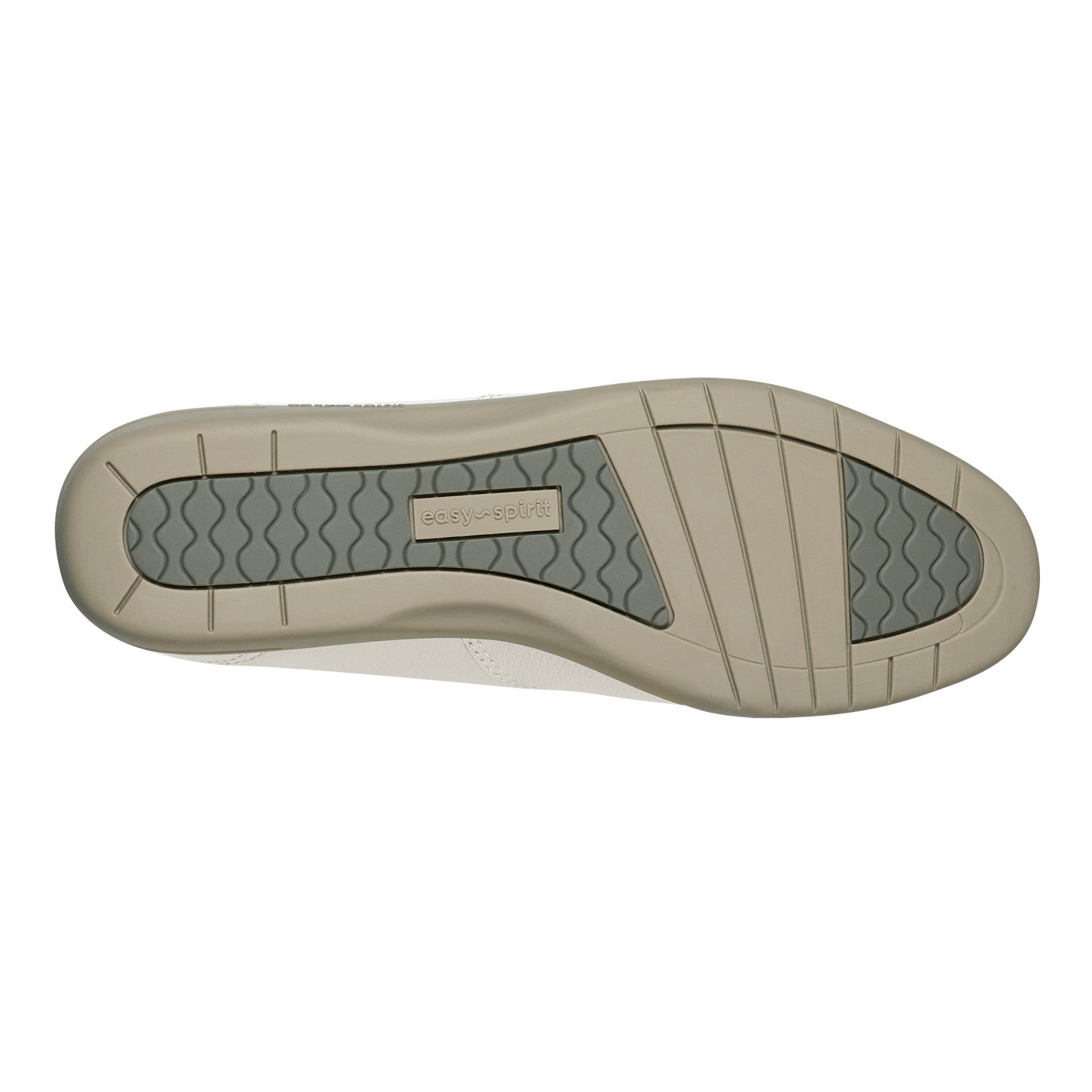 Easy Spirit Motion Leather Oxfords - White Leather